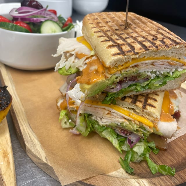 Roasted Turkey Panini.