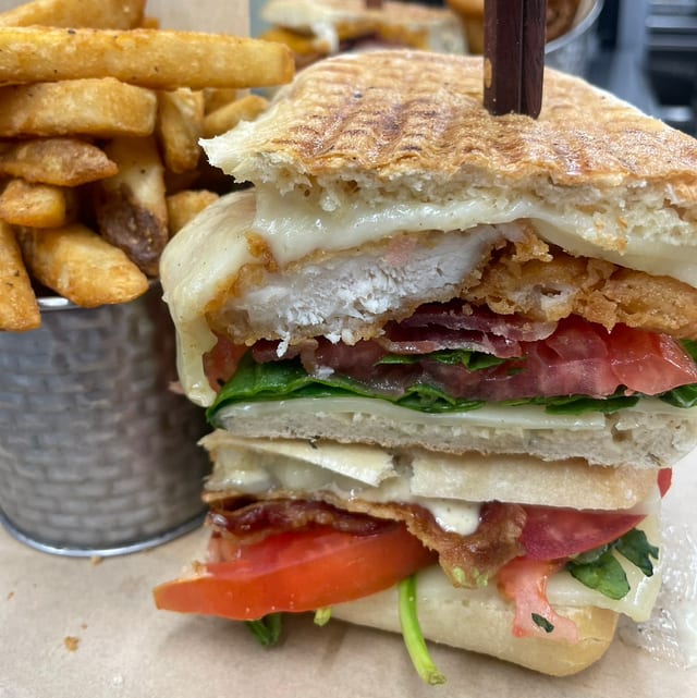 Honey Mustard Chicken Panini.