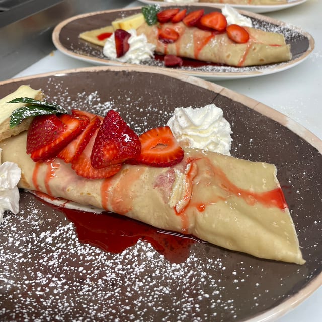 Berry Cheesecake Crepe.