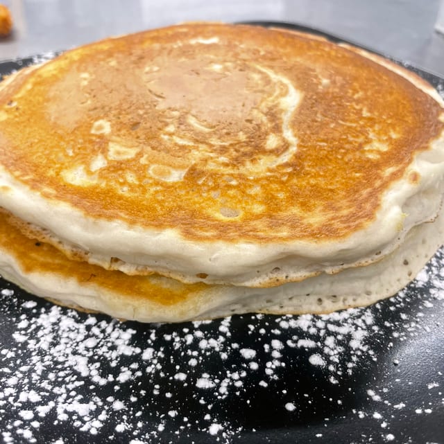 Homemade Pancakes.