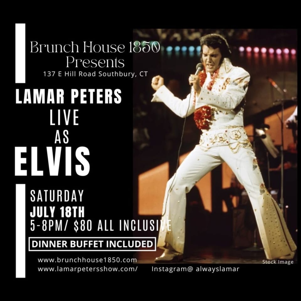 Lamar Peters Live as Elvis