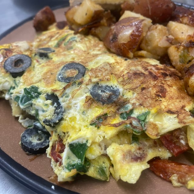 Mediterranean Omelette.