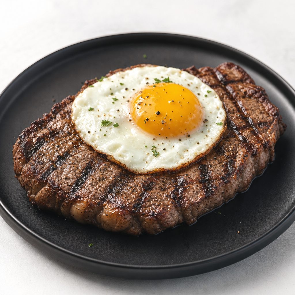 Steak & Eggs.