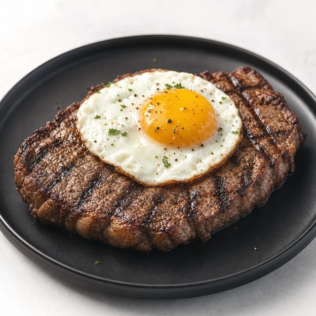 Steak & Eggs.