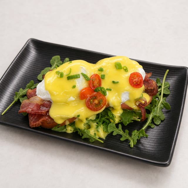 BLT Avocado Benedict.