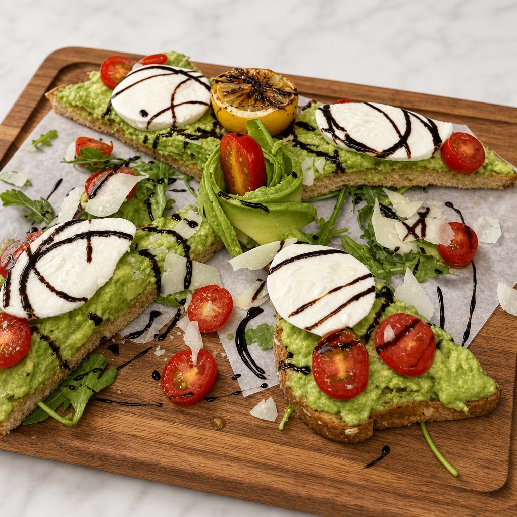 Italian Avocado Toast.