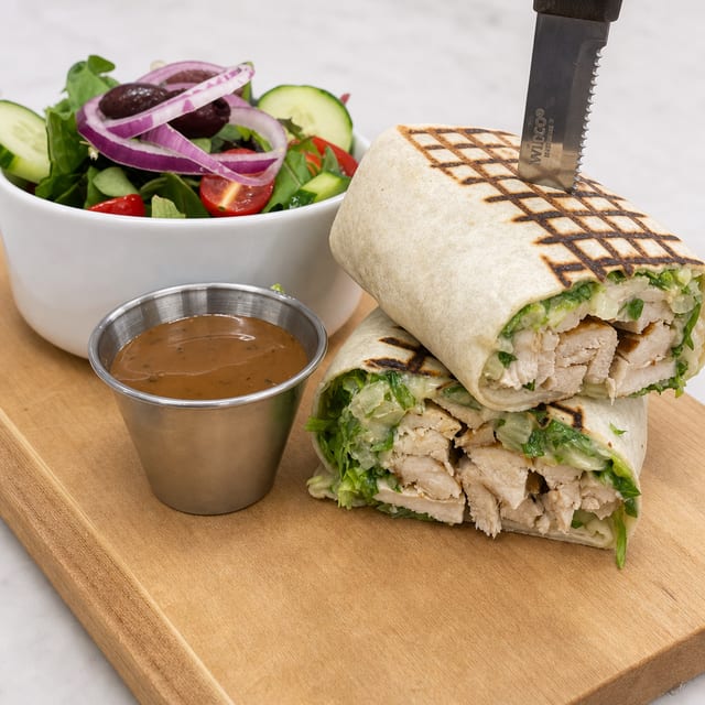 Chicken Caesar Wrap.