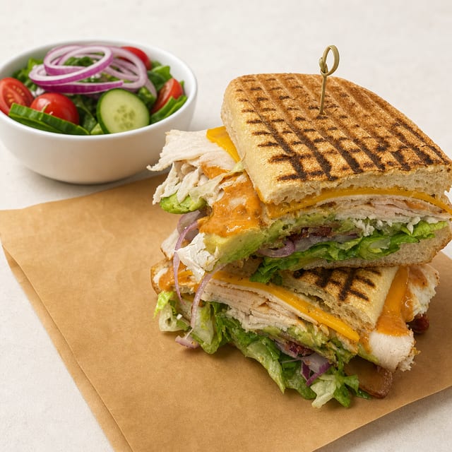 Roasted Turkey Panini.