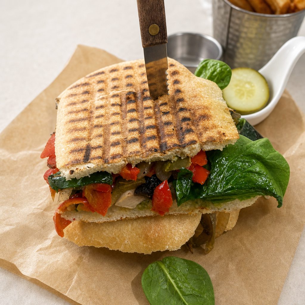 Veggie Panini.
