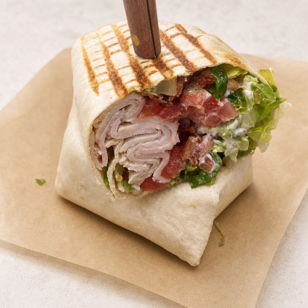 Turkey BLT Wrap.
