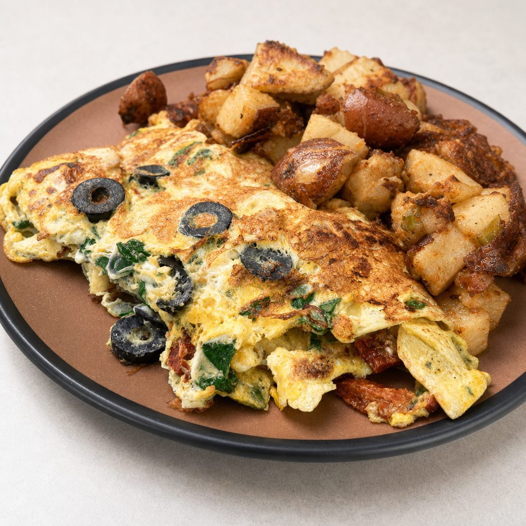 Mediterranean Omelette.