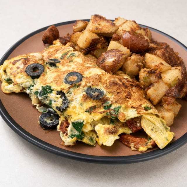 Mediterranean Omelette.