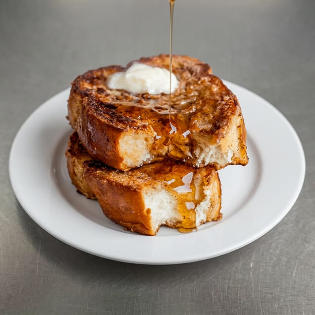 Challah Bread French Toast.