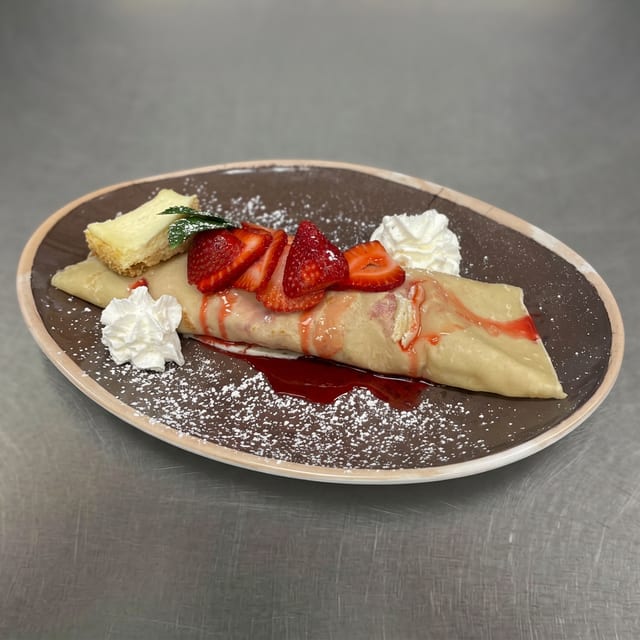 Berry Cheesecake Crepe.