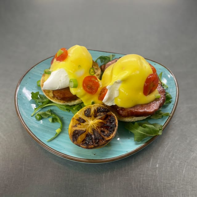 Classic Egg Benedict.
