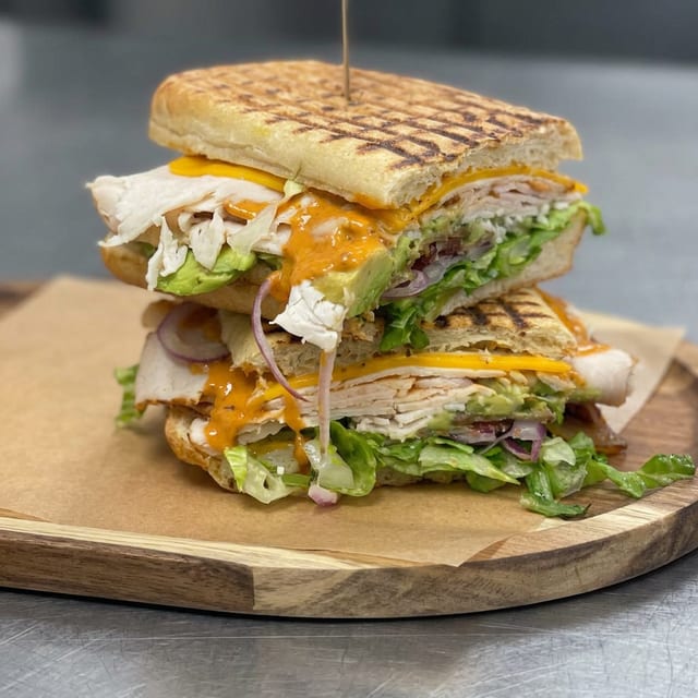 Roasted Turkey Panini.