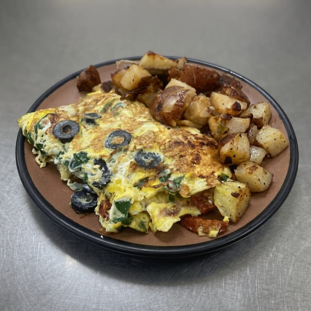 Mediterranean Omelette.